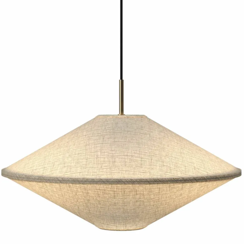 Tafta pendellampa 52 cm, natural