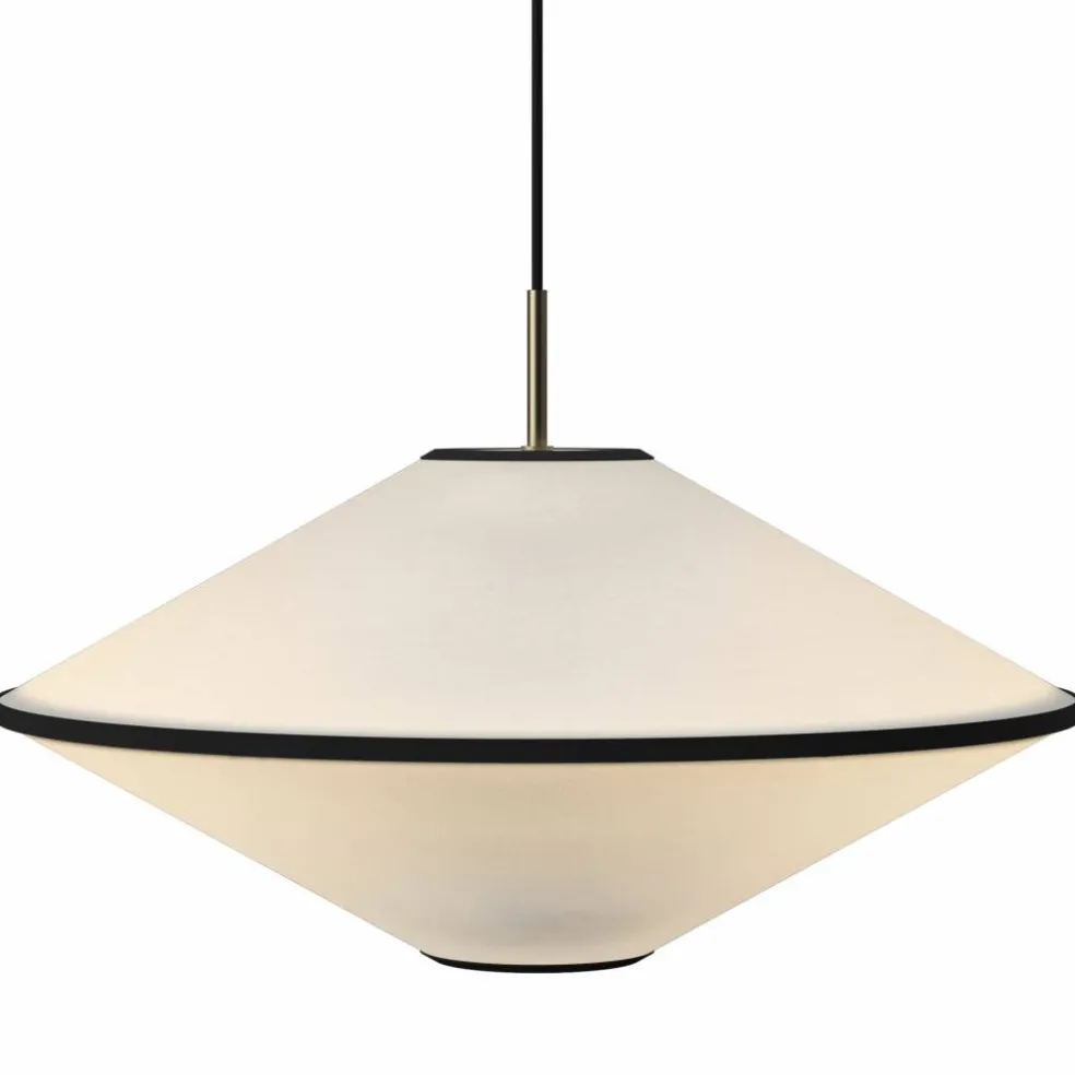 Tafta pendellampa 52 cm, natural