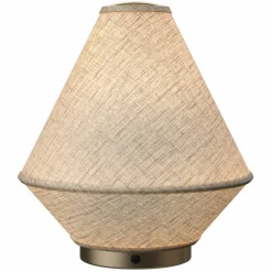 Tafta portabel bordslampa, natural