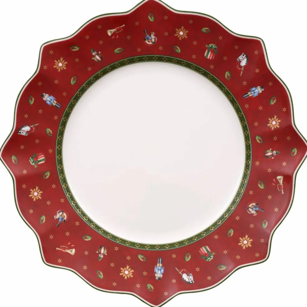 Tallrik 28 cm, grön