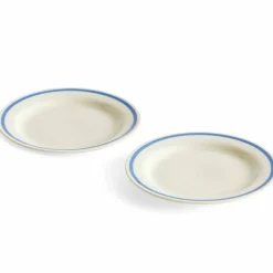 Tallrik 18,5 cm, 2-pack, blå