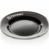 Tallrik 22 cm, svart 2-pack