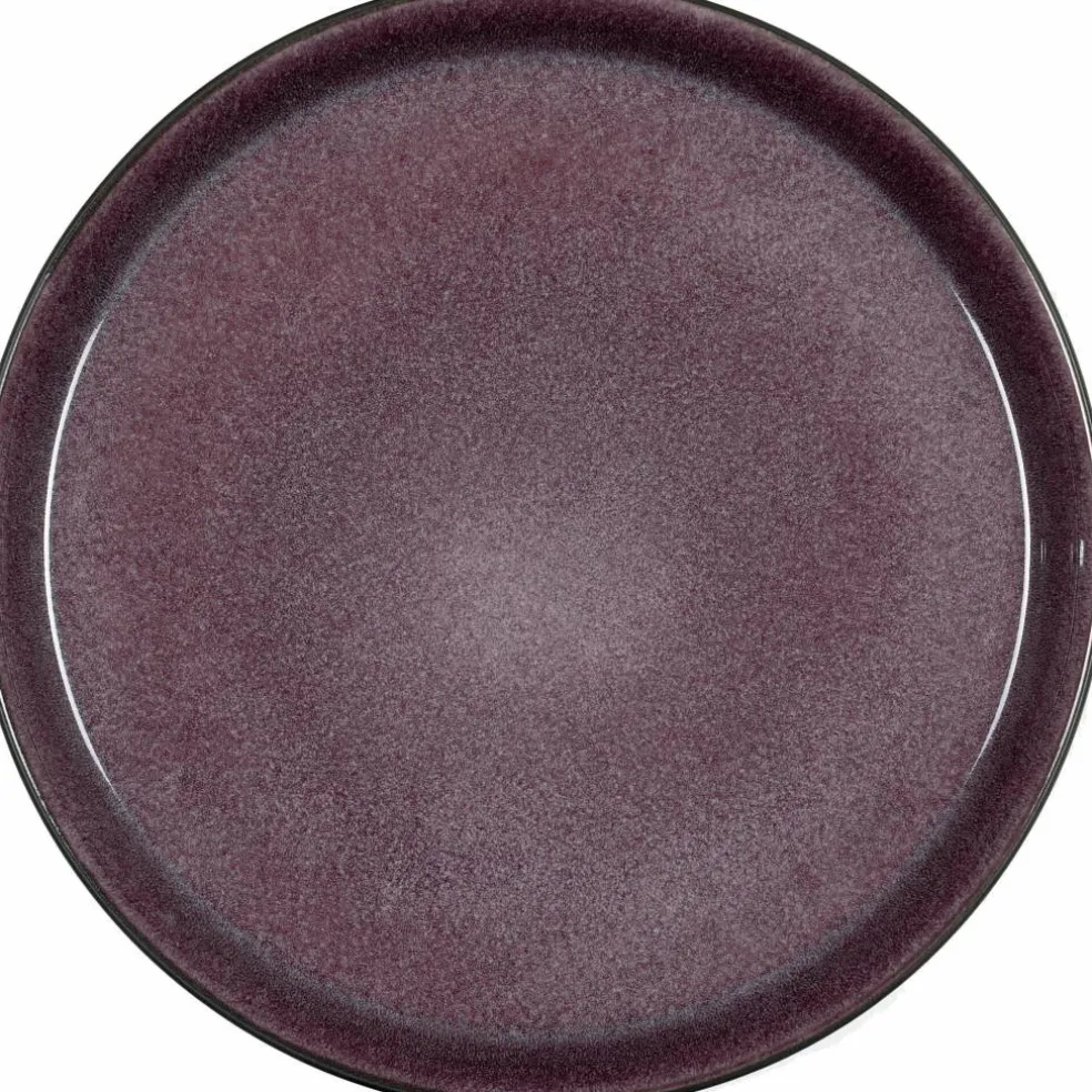 Tallrik Gastro 27 cm svar/lila Bit