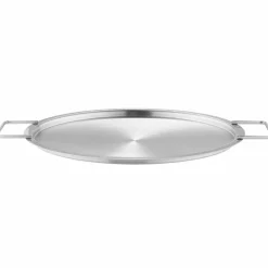 Tallrikslock 24 cm, rostfritt stål