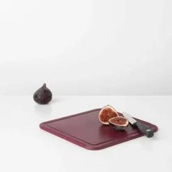 Tasty+ skärbräda medium, aubergine red