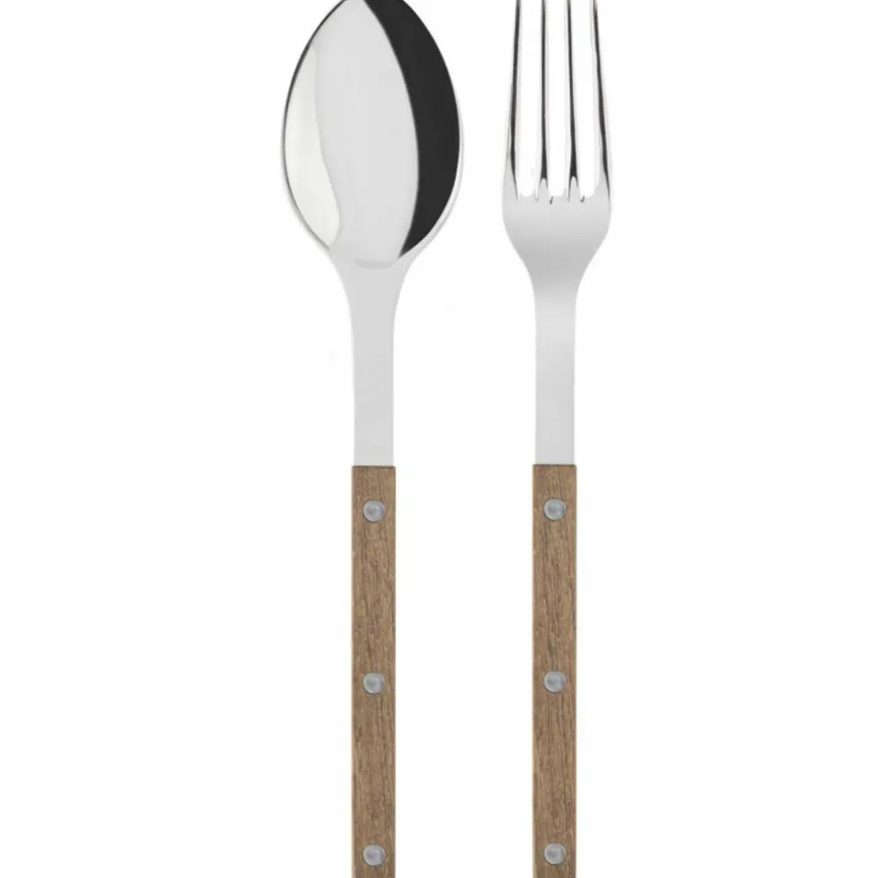 Teak serveringsset 2 delar, teak