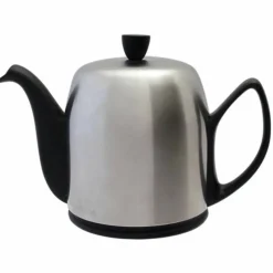 Tekanna 0,37 liter, svart/stål