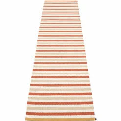 Teo matta 70 cm x 300 cm, sage/army/vanilla