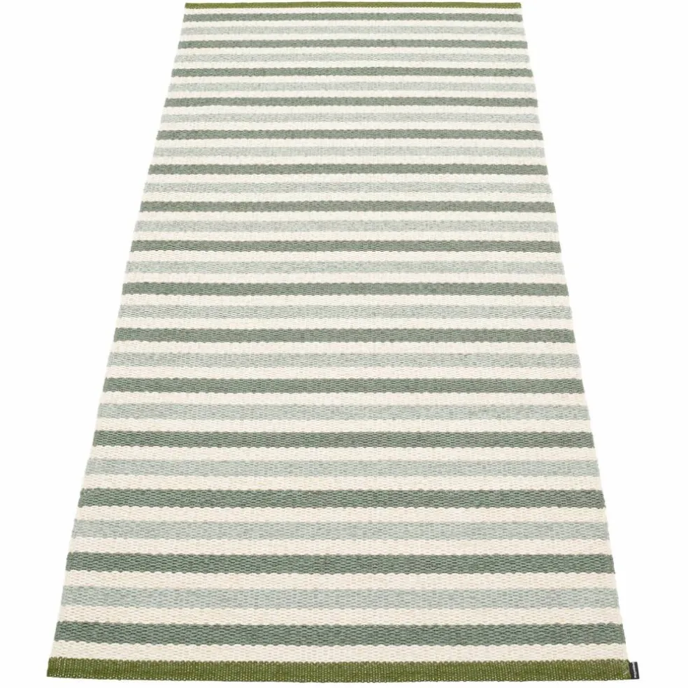 Teo matta 85 cm x 200 cm, sage/army/vanilla