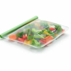 Återanvändningsbar kyl & fryspåse silikon, medium