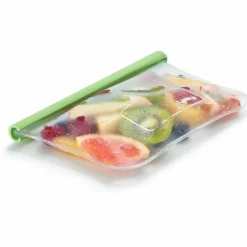 Återanvändningsbar kyl & fryspåse silikon, medium