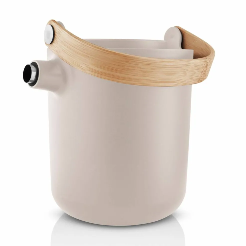 Termoskanna för te, 1 liter, svart