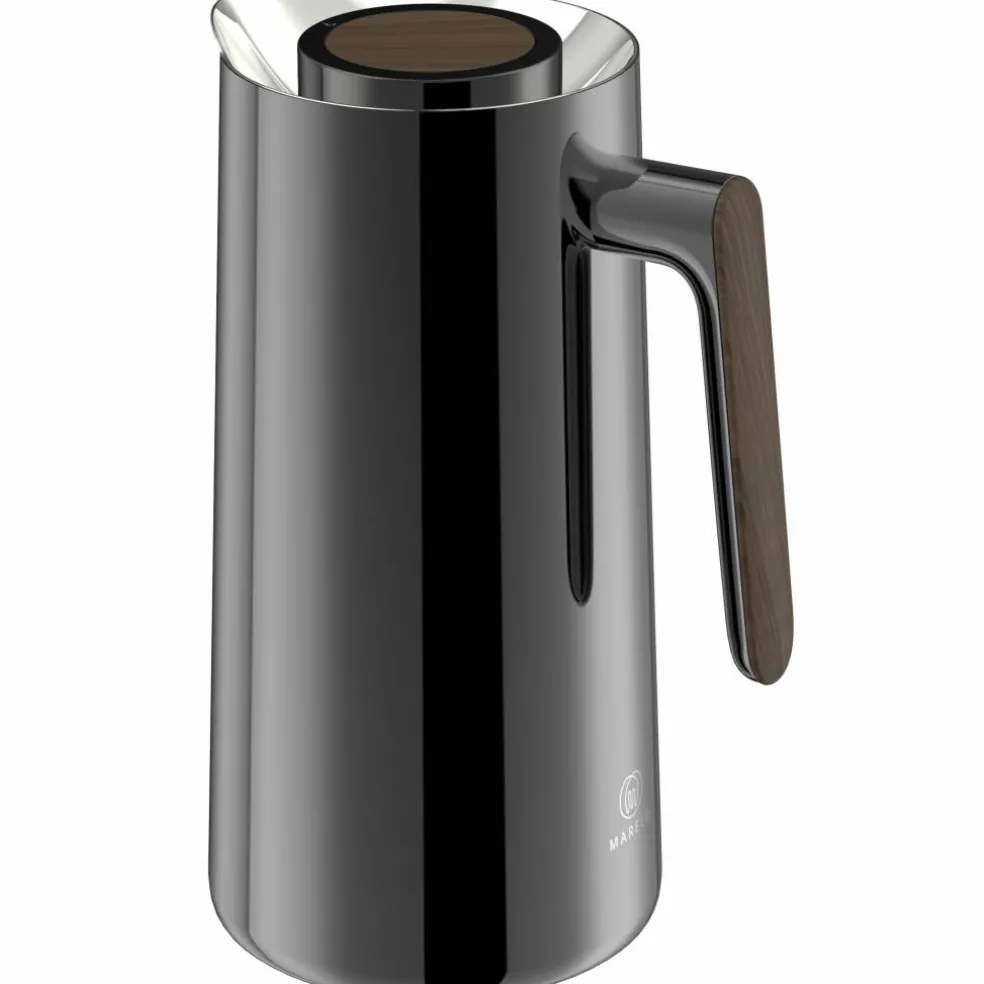 Termoskanna 1 liter, blanksvart