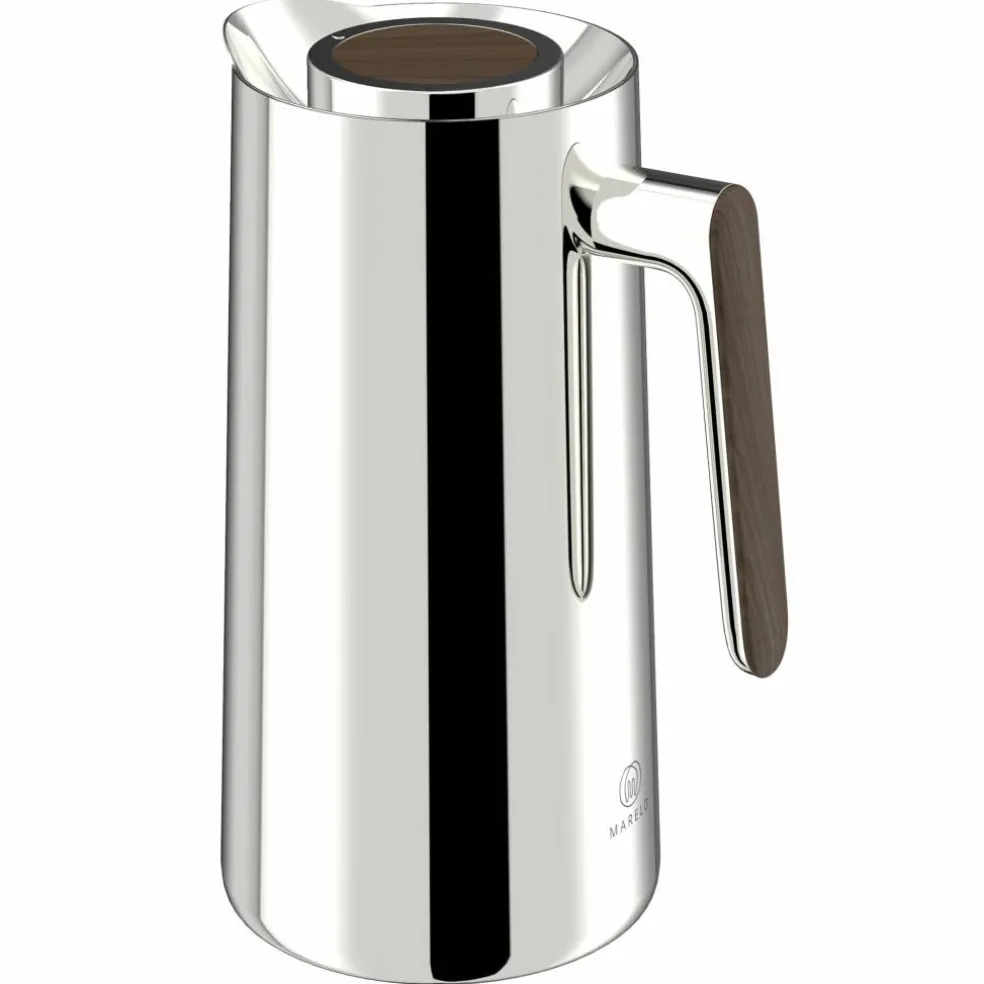 Termoskanna 1 liter, borstat stål