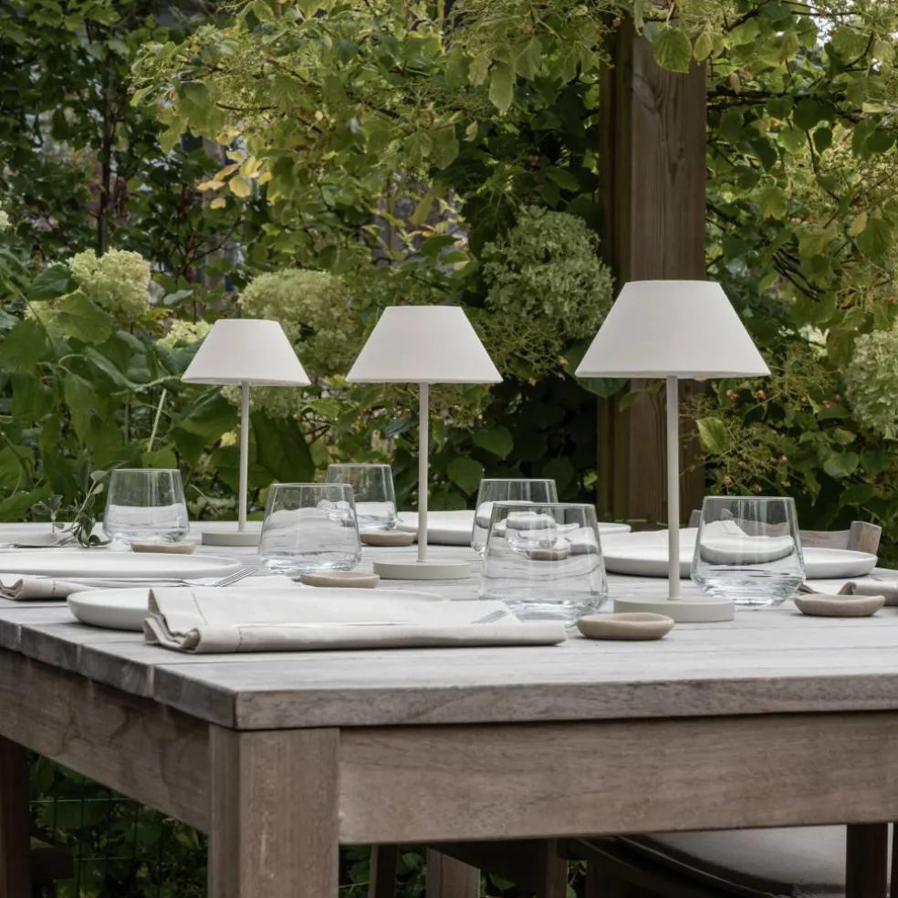 Teya Portabel bordslampa, offwhite