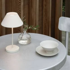Teya Portabel bordslampa, offwhite
