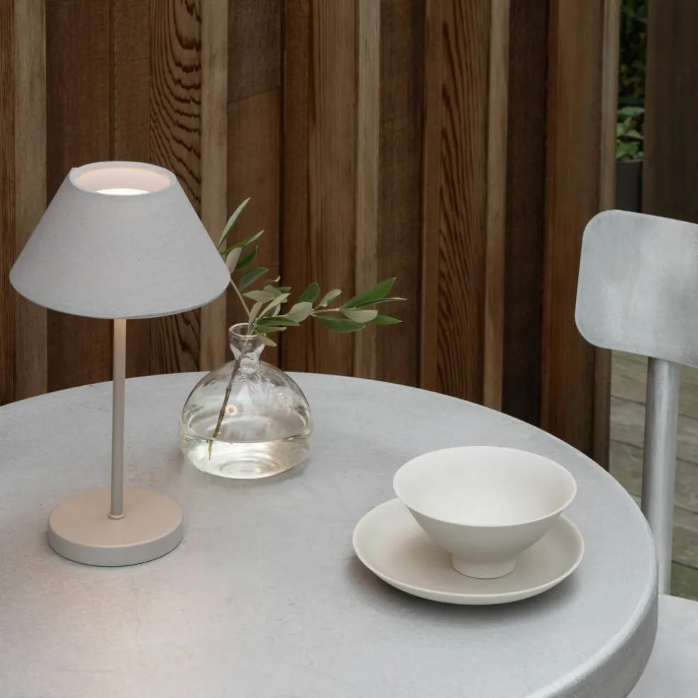 Teya Portabel bordslampa, offwhite