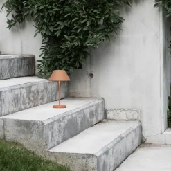 Teya Portabel bordslampa, terracotta
