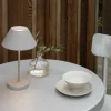 Teya Portabel bordslampa, warm grey