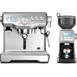 The Dual Boiler espressomaskin & Smart Grinder Pro kaffekvarn