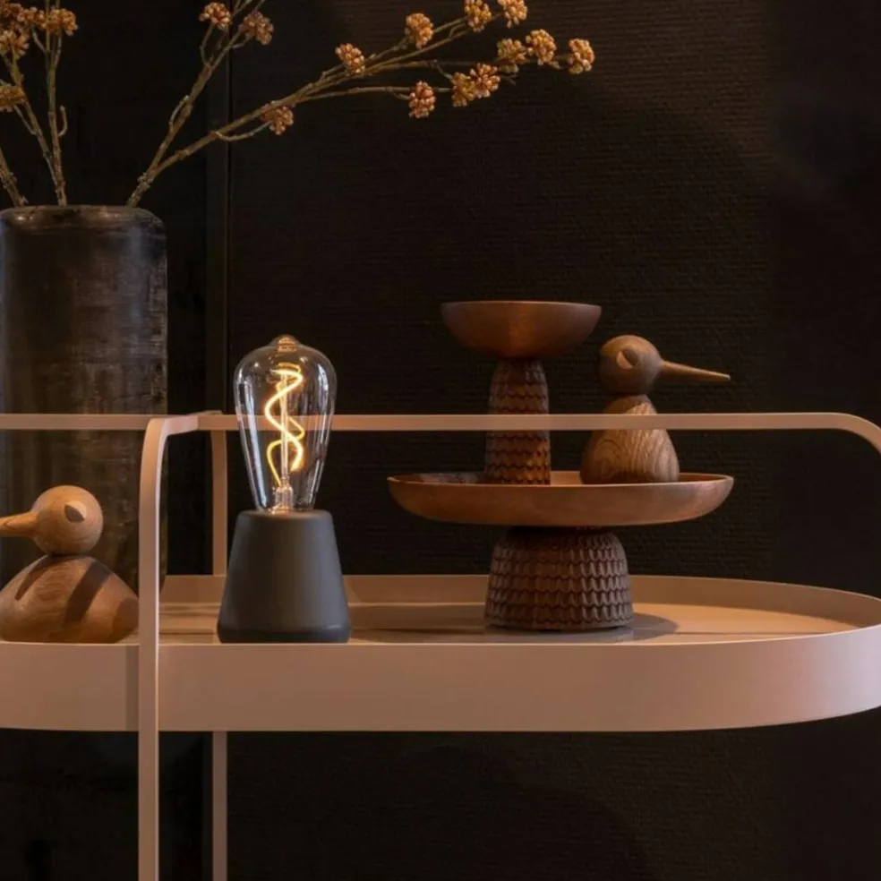 The Humble One bordslampa, walnut