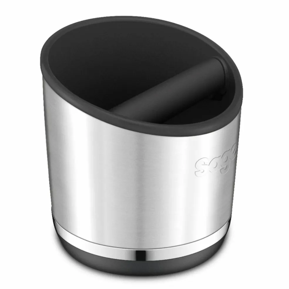 The Knockbox 10™ sumplåda, brushed silver