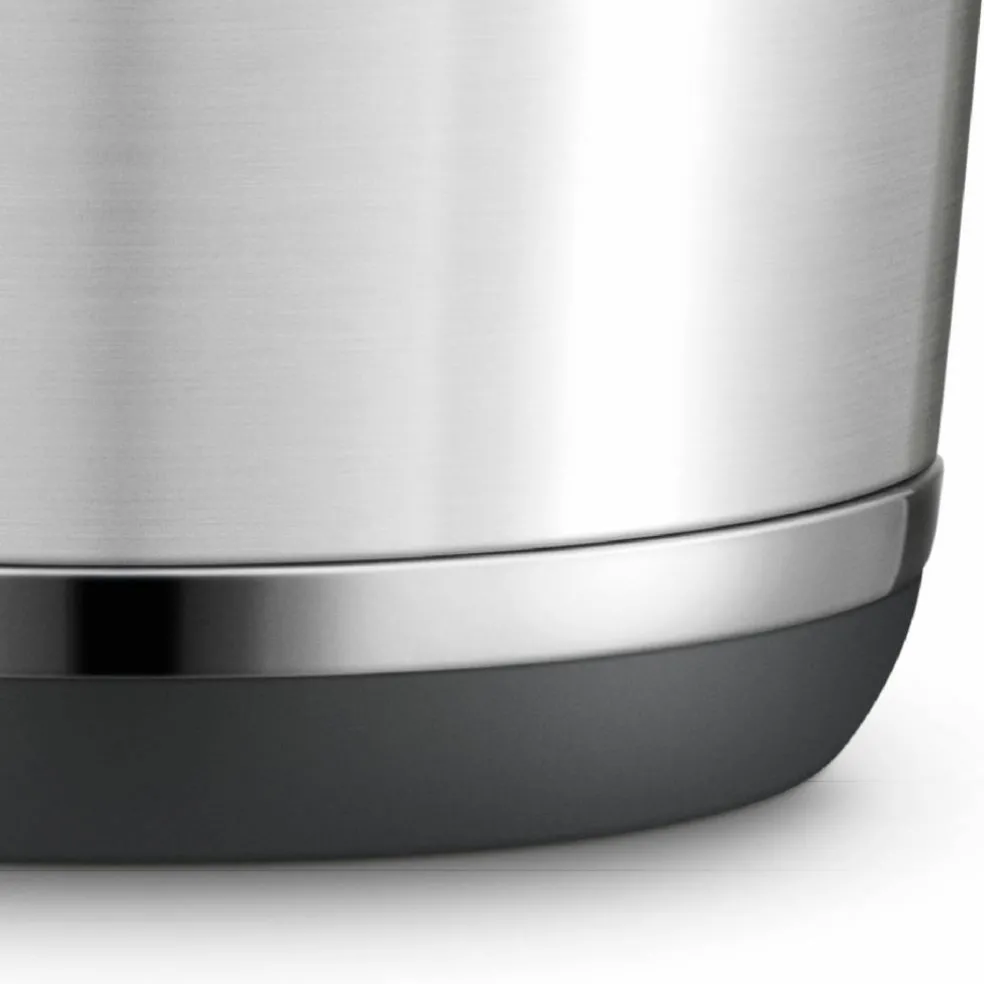 The Knockbox 10™ sumplåda, brushed silver
