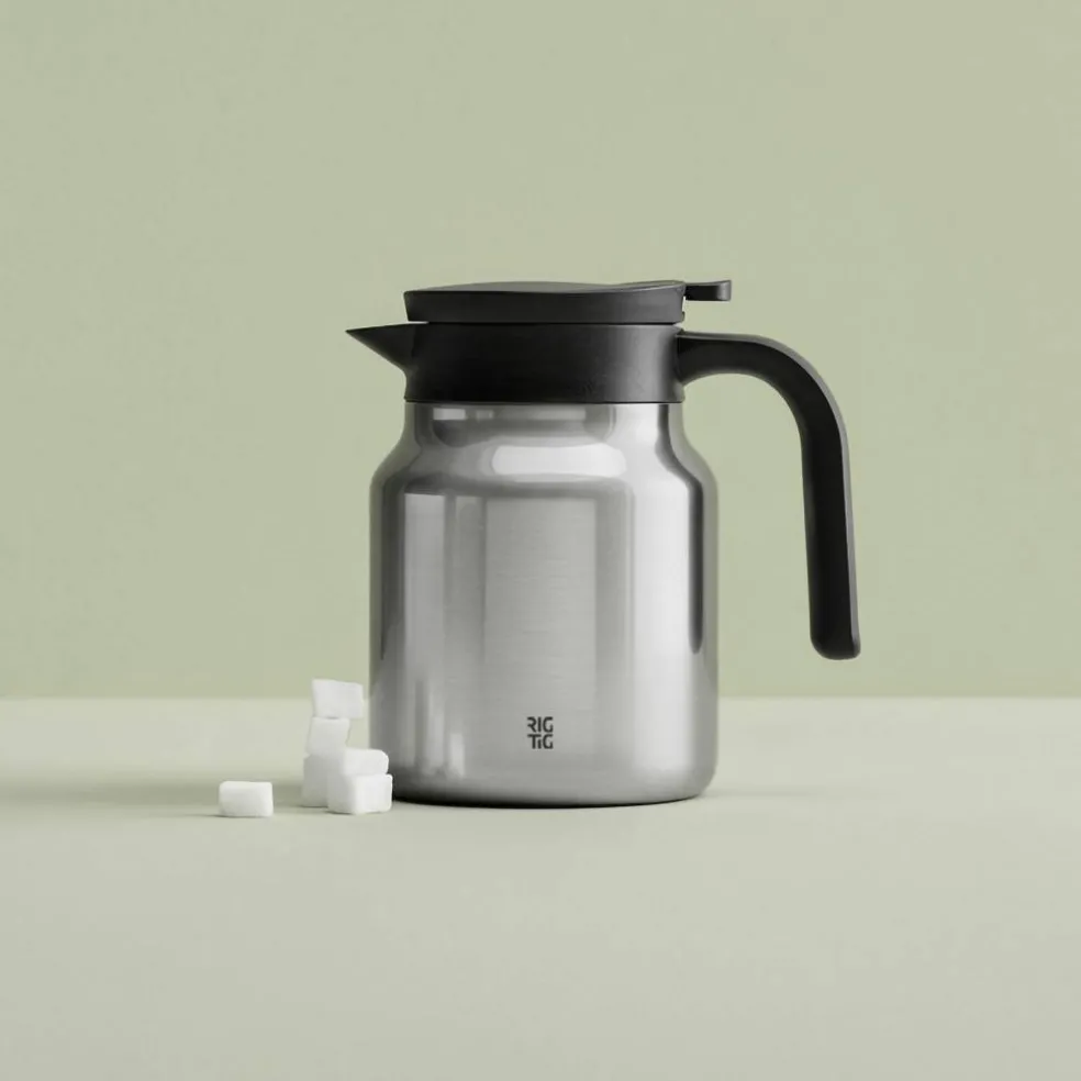 Therm-It termoskanna 0,9 liter, svart