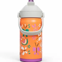 Thrive Flip Straw Kids vattenflaska 0,35 liter, Dino Jam