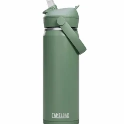 Thrive Flip Straw vattenflaska 0,75 liter, yellow bloom