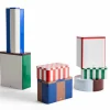 Tin Storage förvaringsburk medium, brun/midnattsblå