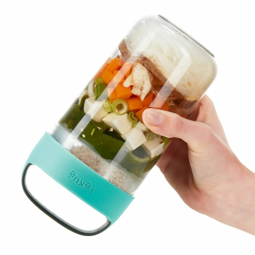 To Go burk 600 ml, turkos