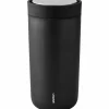 To Go Click d. steel 0,4 l. - black, metallic