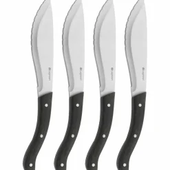 Tomahawk steakkniv-set 4 st, mörkt trä