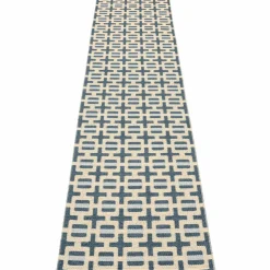 Tom matta 300 × 70 cm, black/cream/grey