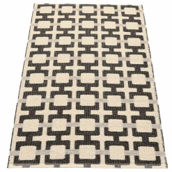 Tom matta 120 × 70 cm, black/cream/grey