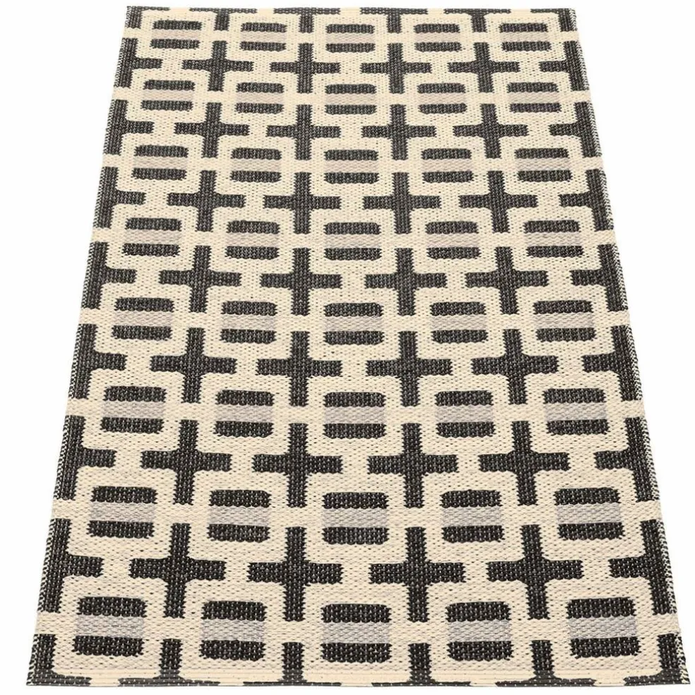 Tom matta 120 × 70 cm, black/cream/grey