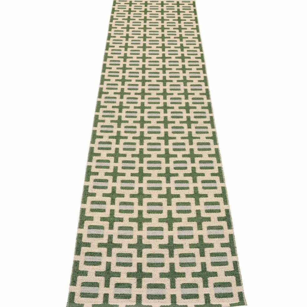 Tom matta 300 × 70 cm, leaf/cream/sage