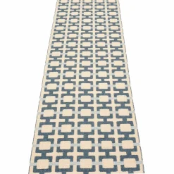 Tom matta 240 × 70 cm, ocean blue/cream/fog