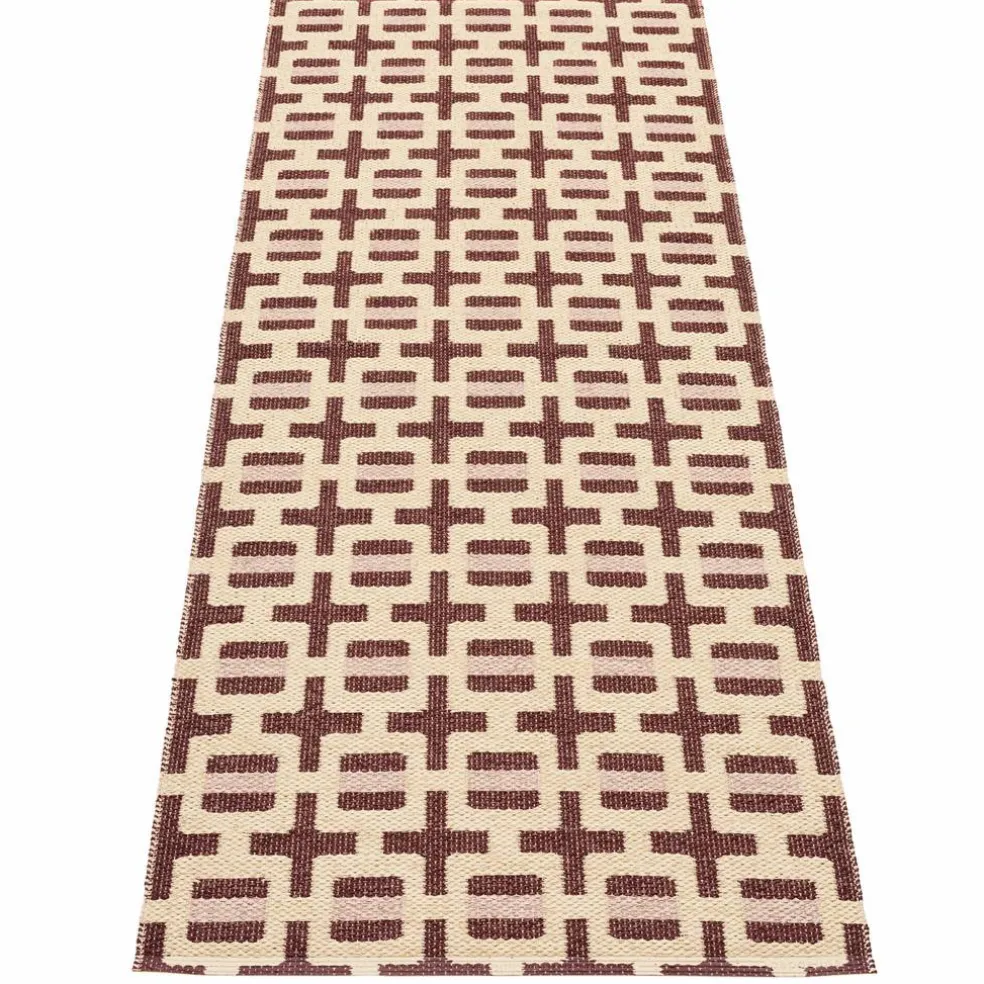Tom matta 180 × 70 cm, ochre/cream/sage