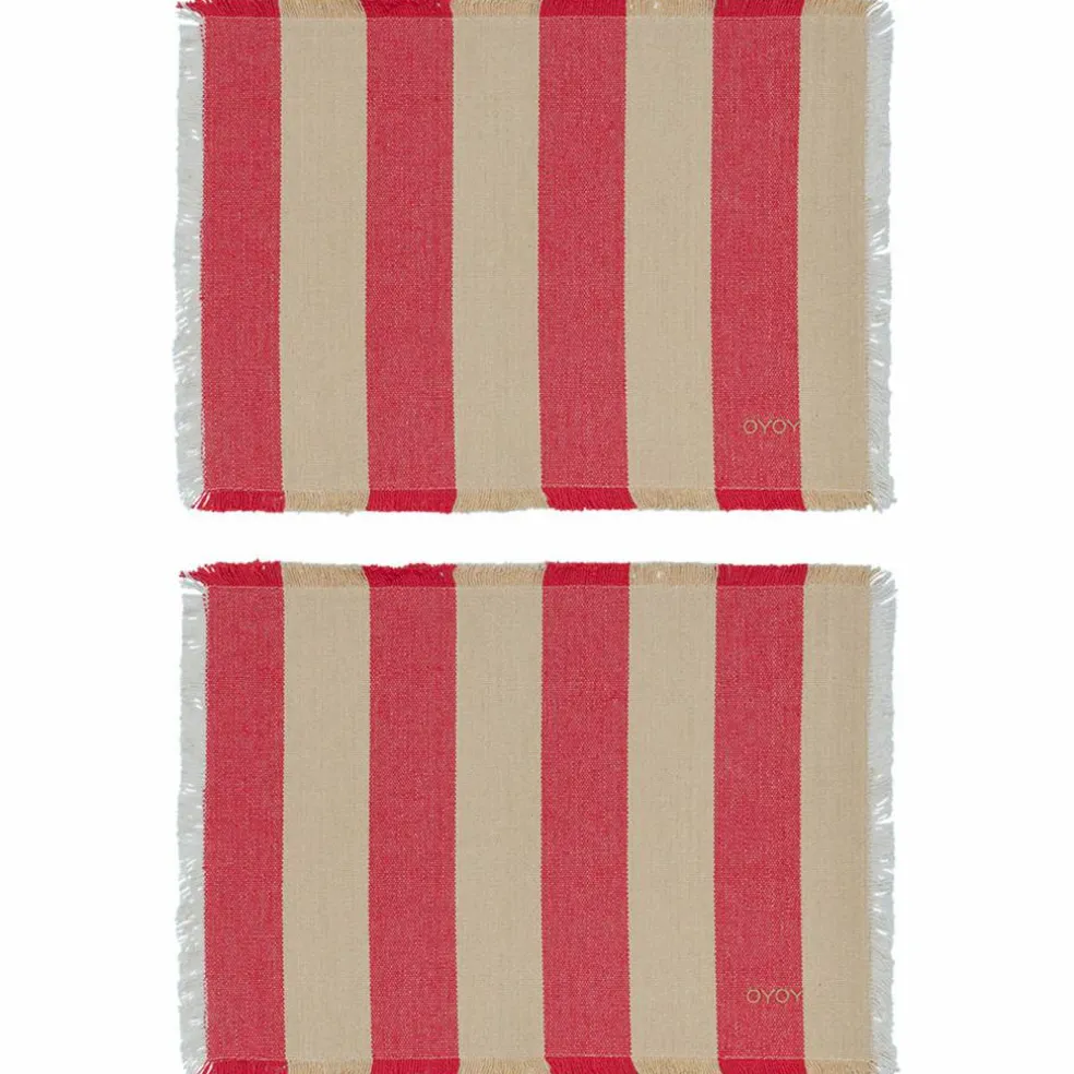 Toppu bordstablett 2-pack, brun