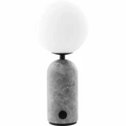 Torrano portabel bordslampa, grey marble