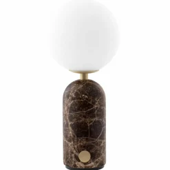 Torrano portabel bordslampa, grey marble