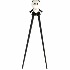 Ätpinnar för barn, lucky cat svart