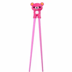 Ätpinnar för barn, lucky cat vit