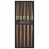 Ätpinnar 5 pack, rostfritt stål, rose gold