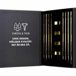 Ätpinnar 4 par, mässing