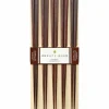 Ätpinnar Plain Wood 5 Par, brun