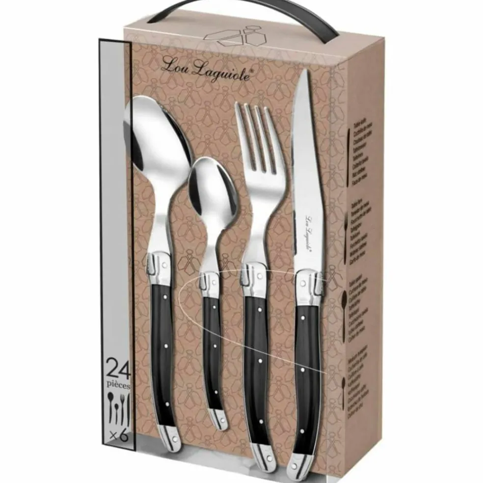 Tradition bestickset 24 delar, antracit