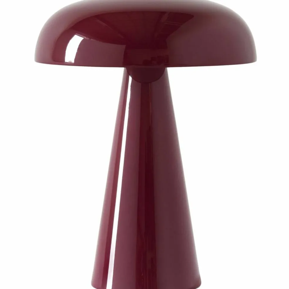 &Tradition Como SC53 portabel lampa, red brown